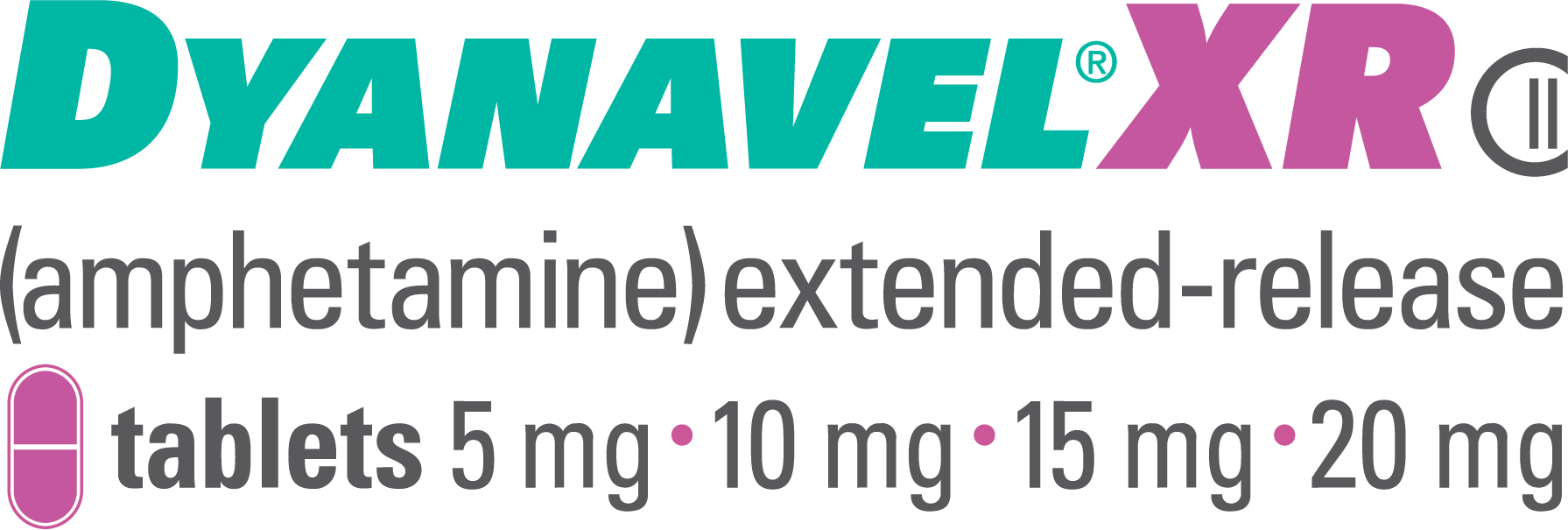 DYANAVEL® XR Tablet 20mg Logo
