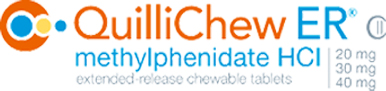 QuilliChew ER® Methylphenidate HCl 20mg 30mg 40mg Logo